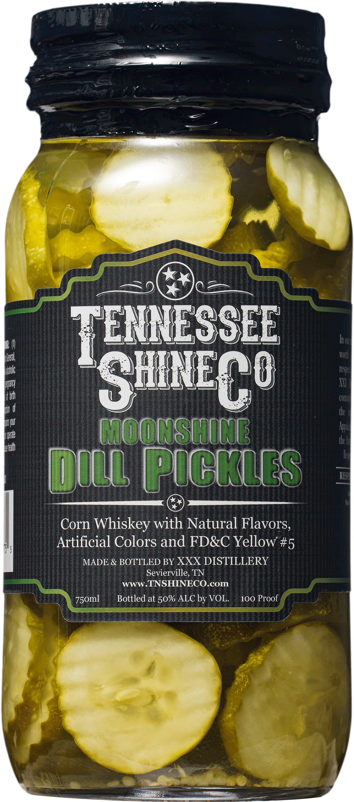 Moonshine Dill Pickles